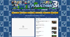 Desktop Screenshot of mario10.mariomarathon.com